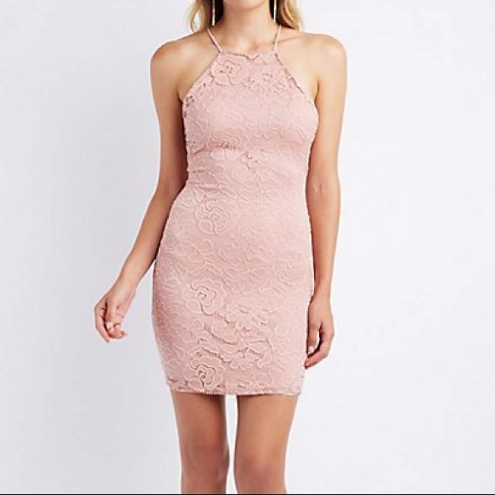 Charlotte Russe Lace Floral Dress